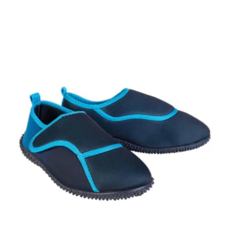 NEW NWT Pepperts Size 1 Kid's Plain Water Shoes, Navy